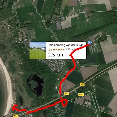 Polderhuisje 2 - Heerlijk Chalet Nabij Strand En Duin - 2 Slaapkamers - Midicamping - Rockanje