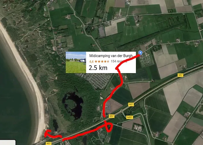 Polderhuisje 2 - Heerlijk Chalet Nabij Strand En Duin - 2 Slaapkamers - Midicamping - Rockanje